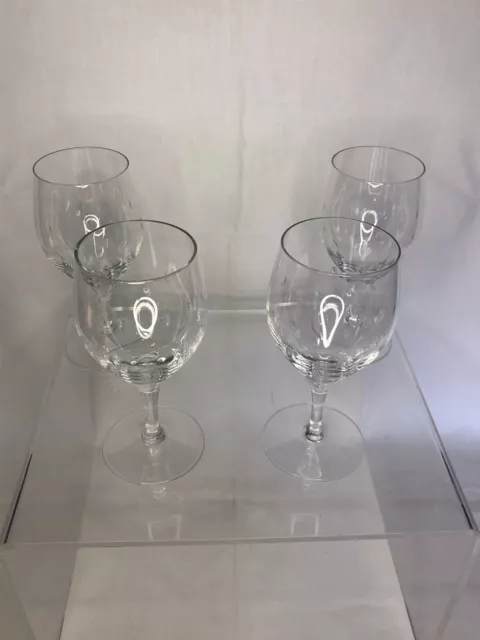 4 WMF Glas Wagenfeld Südweingläser Weingläser Margherita Tropfenschliff Vintage