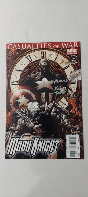 Moon Knight #8 Signed by David Finch Marvel Comics