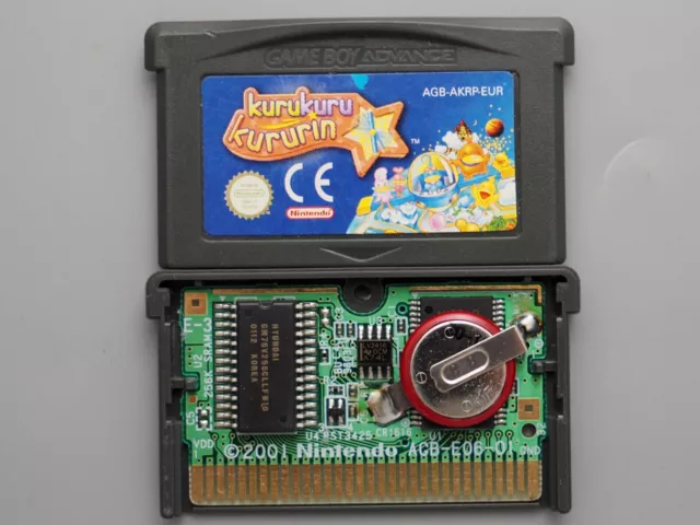Kuru Kuru Kururin Nintendo Gameboy Advance GBA Tested & Fully Cartridge  Only