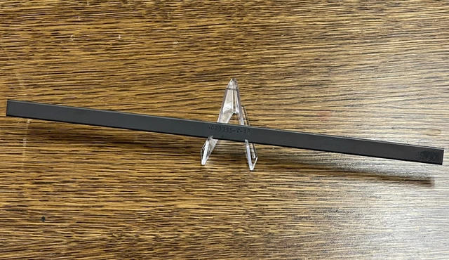 (5) Carbon Graphite EDM Bar Stock .25x.5x12" 1/4 x 1/2 x 12 Inches Full Radius