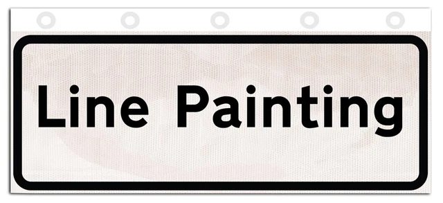 Line Painting Piastra Supplementare Flessibile Roll Up per Insegna Flessibile 750mm