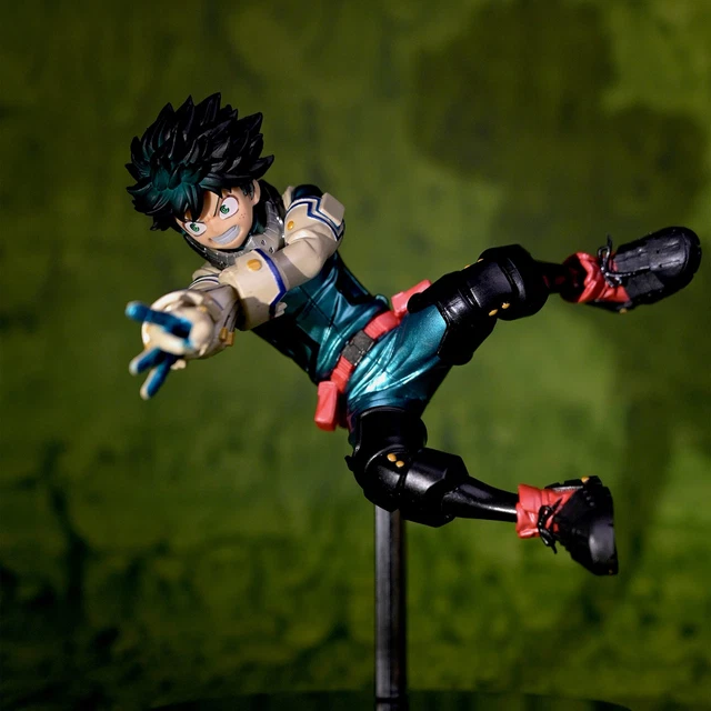 Figura De Anime MHA Midoriya Izuku - Estatua De PVC De 16 Cm, Adorno De Escritorio Y Colección