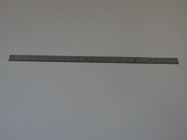 FOWLER USA 12" Long Flexible Steel Rule 951S made in england