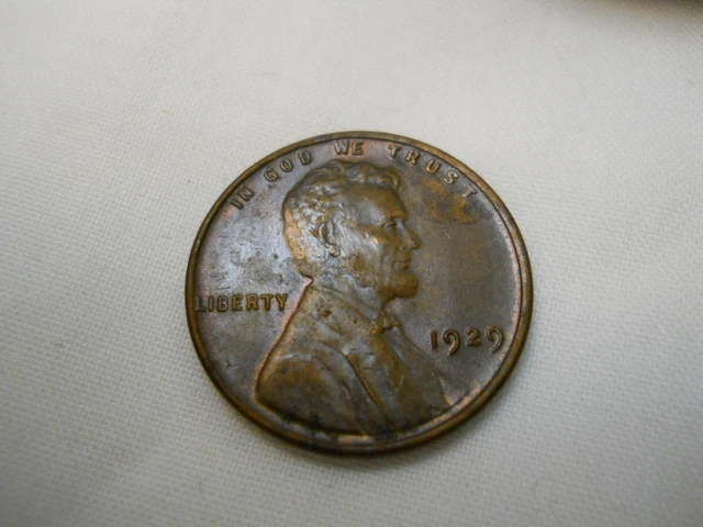 Nicer 1929 And 1939-S Lincoln Head Pennies.  Aah.