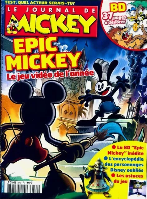 3319766 - Le journal de Mickey n°3049 : Epic Mickey - Collectif