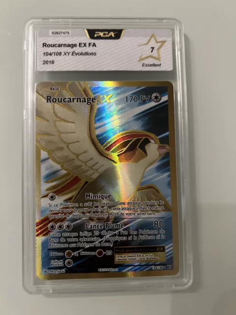 Pokemon Board Rocarnage EX FA 104/108 XY Evolutions PCA 7