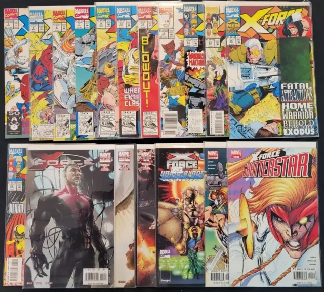 X-Force Vol. 1 & 3, X-Force mini comics, Lot of 18! Free Shipping!