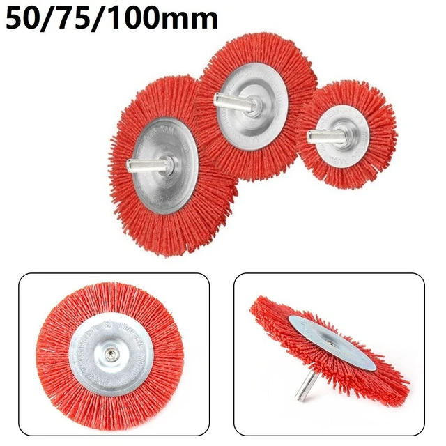 Rouleaux Abrasifs En Non-Tissé - 4 Grains (60/80/120/180) Pour Ponçage Bois Et Métal, Brosse Pour Satinage