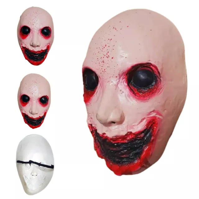 Bloody Murderer Cosplay Horror Latex Mask Halloween Party Masquerade