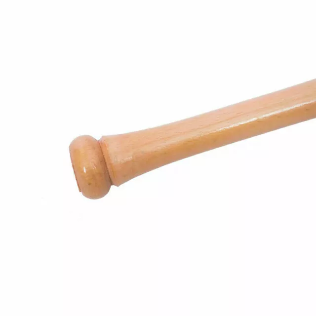 Baseball Bat Heavy Duty Wooden Rounders Softball Wood Hardwood Solid Stick 62 cm 3