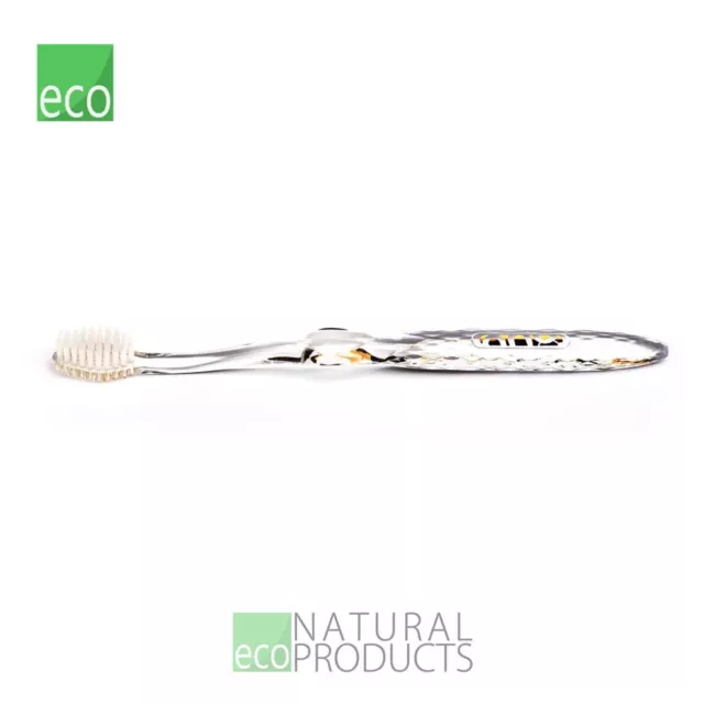 Nano-b Natural Silver Toothbrush Crystal Handle