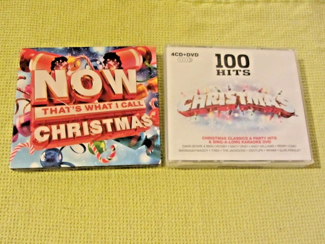 NOW THAT'S WHAT I Call Christmas & 100 Hits Christmas 2 Albums 7 CDs
