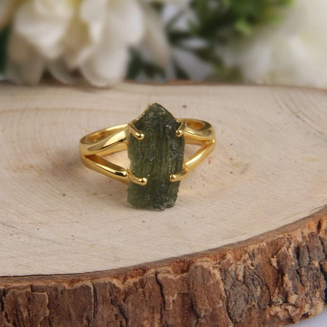 Bague moldavite hotsell