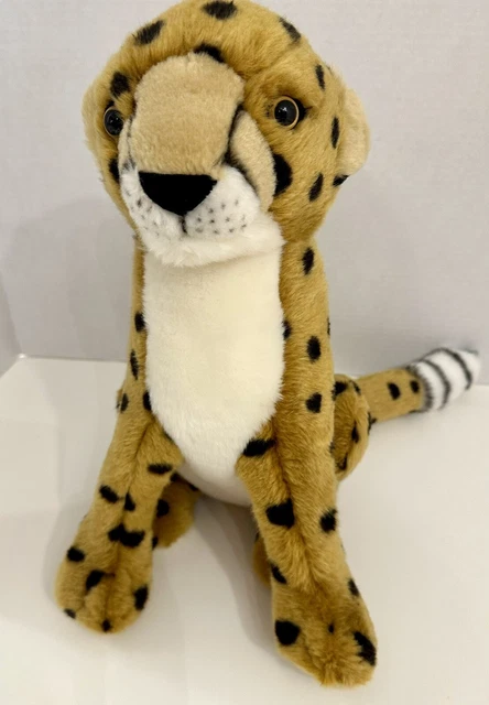 WILD REPUBLIC CHEETAH Realistic Plush Stuffed Animal Leopard Eco