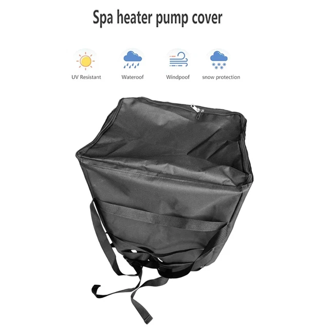 Housse De Protection étanche Pour Pompe De Chauffage De Spa – Idéale Pour Jacuzzi Extérieur, Piscine & Baignoire