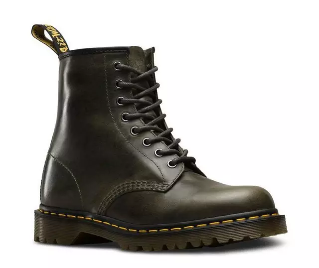 DR MARTENS DOC 8 Hole 1460 Laceless Black Vintage 24555001 163.89 PicClick UK