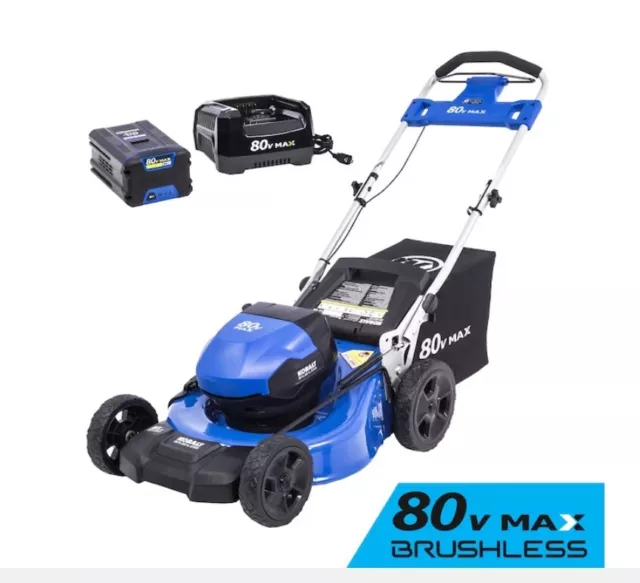 JONSERED DELUXE 21 58 VOLT CORDLESS 3N1 PUSH LAWN MOWER WITH BATTERY &  CHARGER