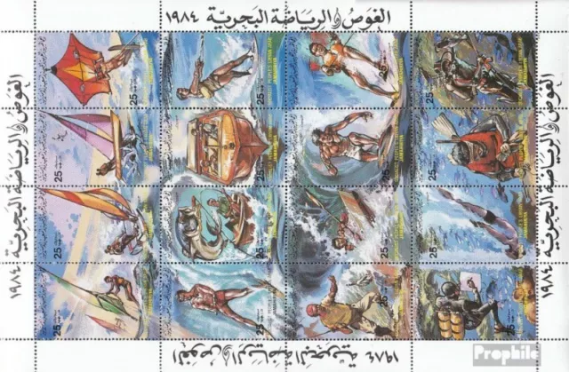 Libya 1253-1268 ZD-archery unmounted mint / never hinged 1984 Water