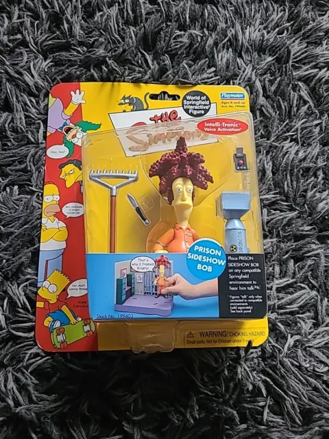 The Simpsons Prison Sideshow Bob Figurine Series 9 Playmates Toys 2002 New