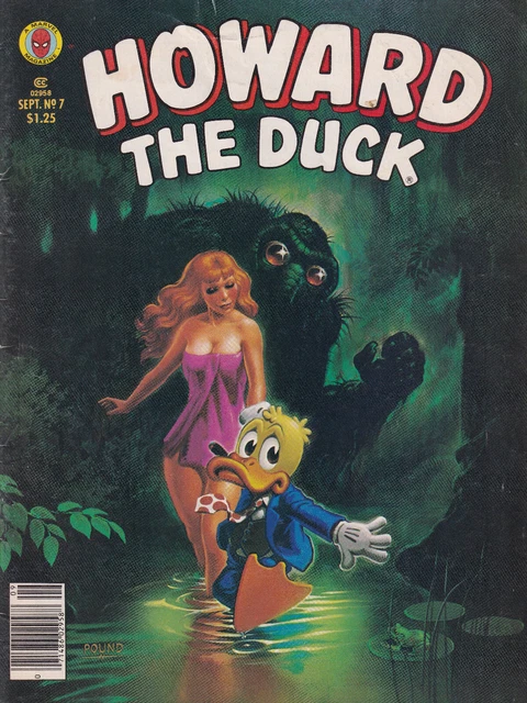 Howard The Duck #7 Sept 1980 Marvel Comics John Pound Cover Gene Colan Art