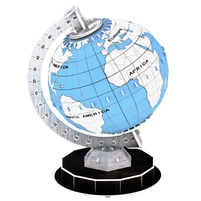 1pc Technologie Puzzles Stück 3d Montage Puzzle Erde Zeichnung Modell Spielzeug