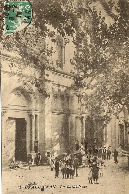 Carte Postale Draguignan Var La Cathedrale