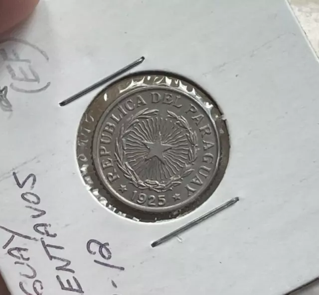 1925 Paraguay 50 Centavos