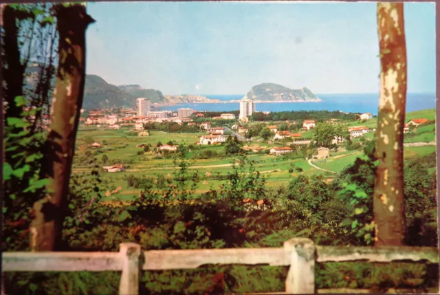 Postal Panoramica De Zarauz Guipuzcoa Pais Vasco Postcard Postkarte      Cc03267