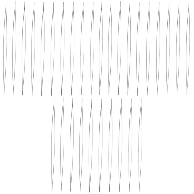 30 pz filettatura cucito aghi apertura perla ago ricamo ago kit ago