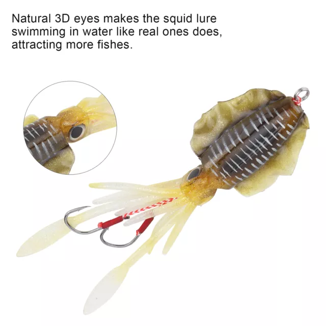  Tackle HD Paquete de 10 cebo de pesca Hellgrammite, señuelo de  pesca escaneado 3D de 5 pulgadas, señuelos de pesca de boca pequeña para  lubina y trucha, señuelos de pesca de