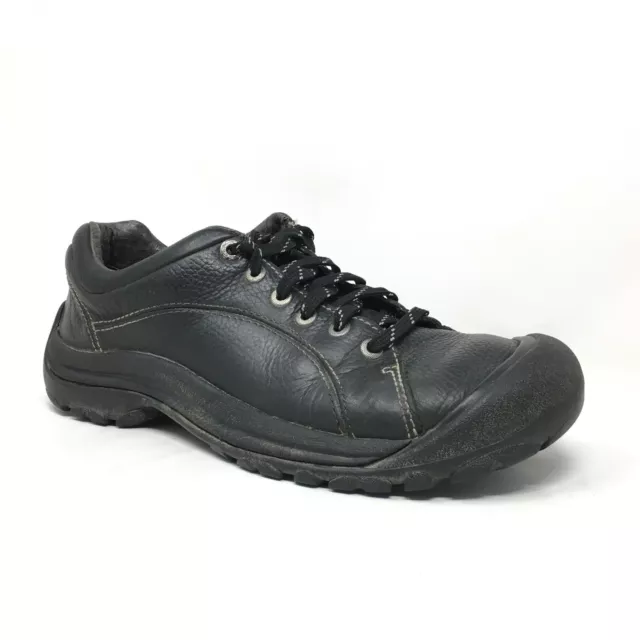 Keen Presidio Walking Shoes Sneakers Womens Size 10 US 40.5 EU Black Leather