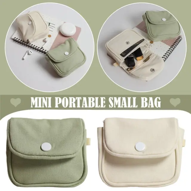 Simple Mini Coin Purse Small Fresh Lipstick Bag F4R1 O5C7 U4B8