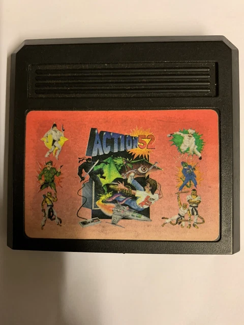 sega genesis action 52 rare megadrive game