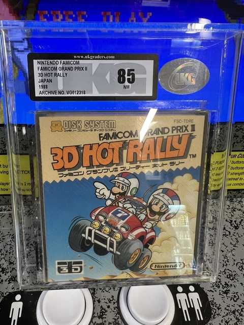 FAMICOM GRAND PRIX ll 3D Hot Rally Nintendo Disk System 1988