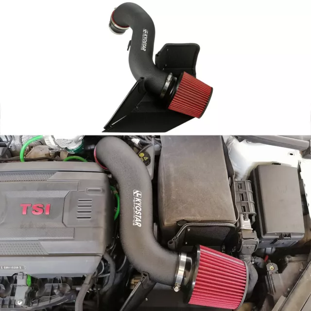 3.5'' COLD AIR Intake System Luftfilter For 2015+ VW MK7 GTI Golf R