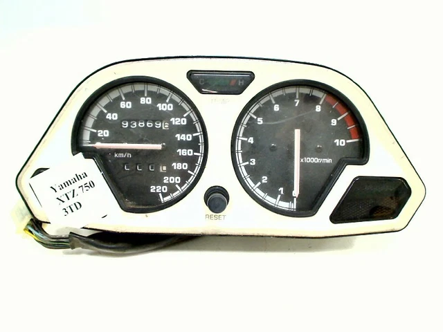 Housse De Moto Imperméable Pour Yamaha XTZ 750 Super Tenere 1989-1998 - Avec Bandes Réfléchissantes Et Trou Antivol