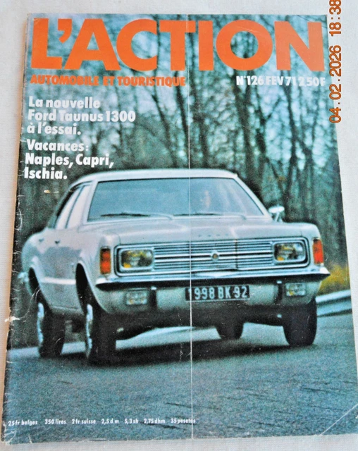 Magazine L'Action Automobile Et Touristique De Juillet 1968 - Spécial Renault 6