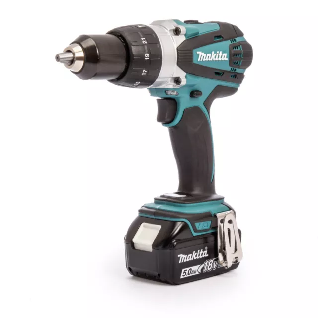 Makita Makita DLX2145TJ 18 V trapano combinato e a percussione confezione doppia (2 x 5,0 Ah mazza 3