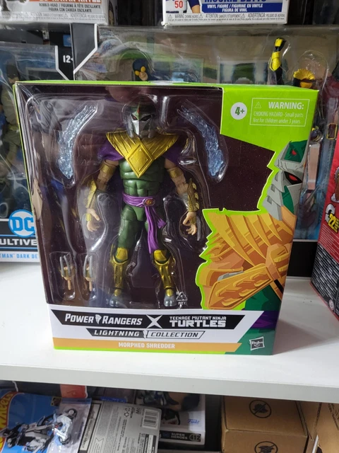 Hasbro Power Rangers Lightning Green Ranger Shredder Deluxe Action Figure