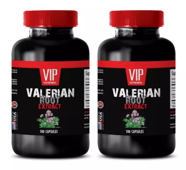 Sleep Aid - VALERIAN ROOT EXTRACT - to suppress psychological stress-2B