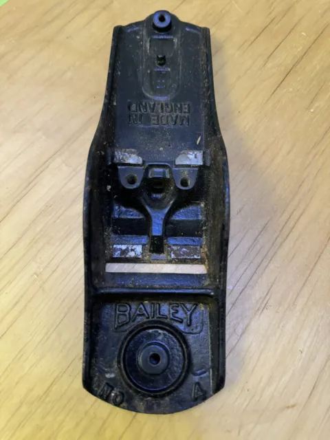 Spare base plate for a  Stanley Bailey No. 4 Plane
