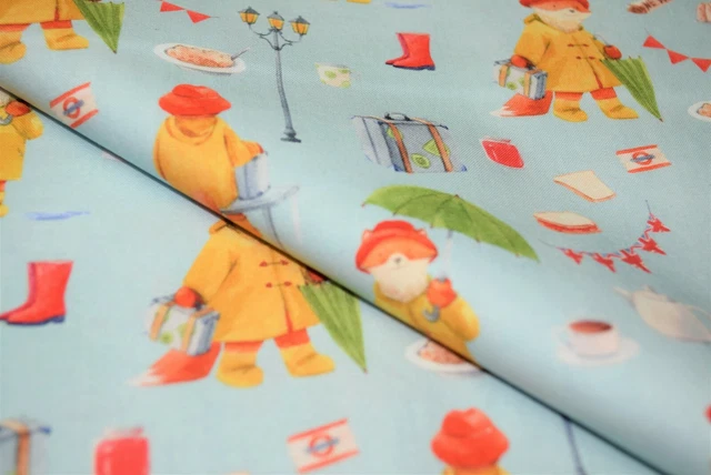 Rainy Day Print Design - 100% Cotton