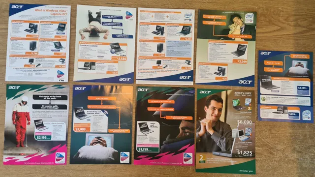 ACER - Laptops and Computer Bulk Advertising Lot
