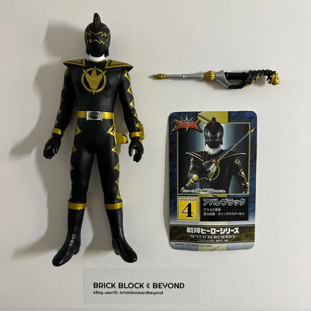 Véhicule Power Rangers Dino Thunder Abaranger Black Raptor - Bandai Japan 2003