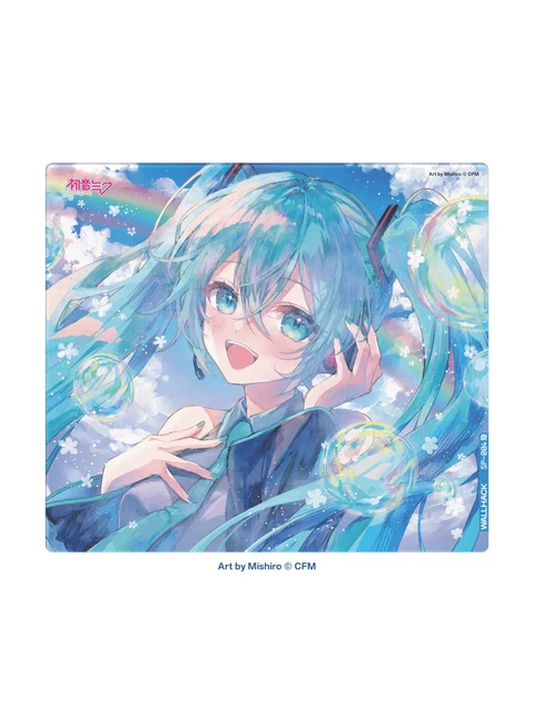 WALLHACK SP-004 GLASS Mousepad Hatsune Miku Summer Edition