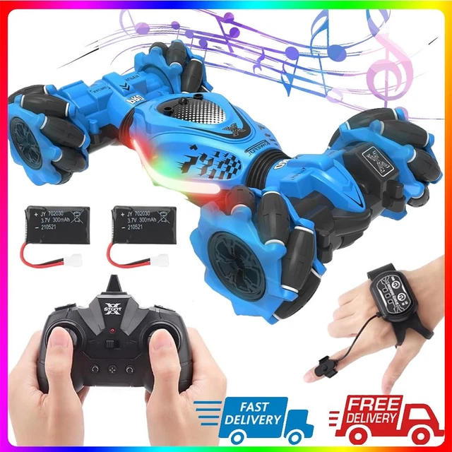 NEW LARGE STUNT Car Gesture Sensing Remote Control RC Off Road Double ...