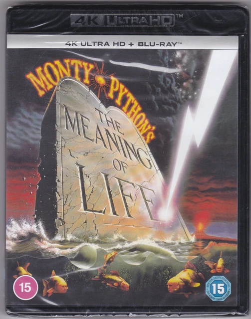 MONTY PYTHON'S THE Meaning of Life (4K UHD, New & Sealed) A Classic ...