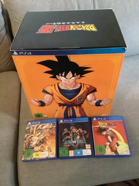 Boîtes seules Dragon Ball z Kakarot collector Jumping Force Hyper Fighter Z ps4