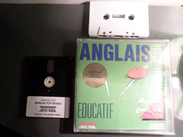 Jeu Amstrad CPC 6128 – Langue Française CM1 – Nathan, école