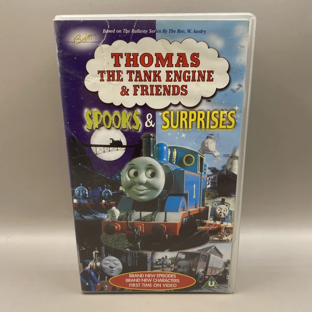 THOMAS THE TANK Engine Friends Spooks Surprises VHS Tape 1998 Used thomas-the-tank-engine-friends-spooks-surprises-vhs-tape-1998-used